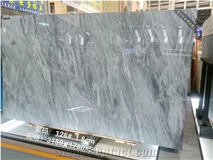 Italy Dove Grey  Himalaya Gray Marble Slab For Living Room