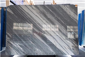 Italy Florence Grey Marble Slabs Polished For Outdoor Ues