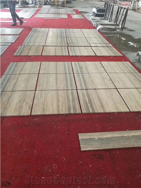 Italy Travertino Romano Silver Fosse Roman Travertine Slab