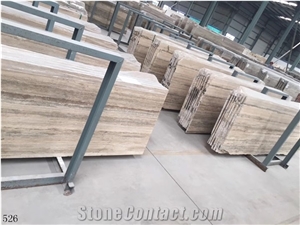 Italy Travertino Romano Silver Fosse Roman Travertine Slab