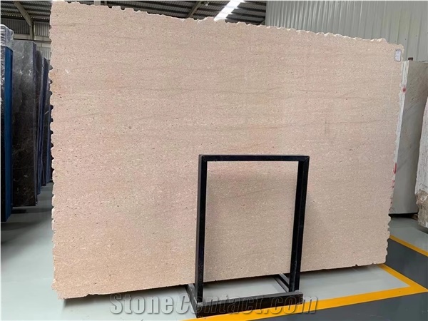 Niwala Amarillo Sandstone Cream Gravel Spanish Gold Slab