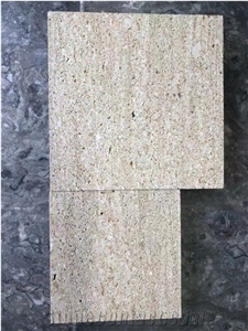 Niwala Amarillo Sandstone Cream Gravel Spanish Gold Slab