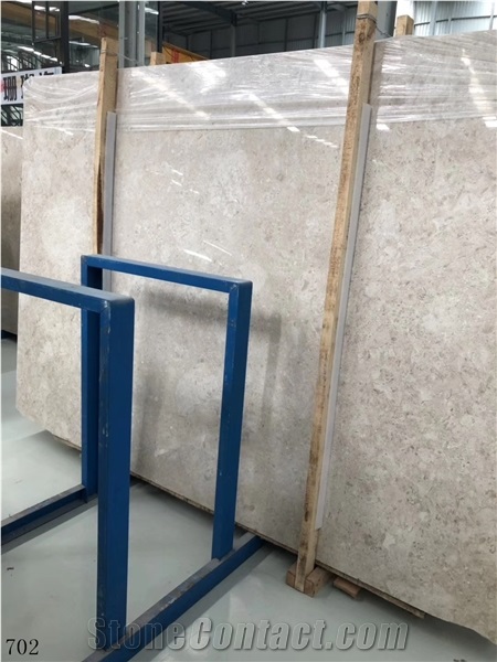 Oman White Rose Desert Beige Slab Tile