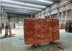 Orange Peel Red Tea Rosa Classical Marble Bulacan Slab