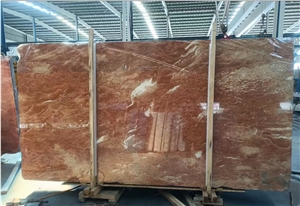 Orange Peel Red Tea Rosa Classical Marble Bulacan Slab