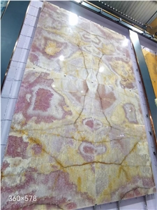 Persian Iran Purple Onyx Onyx Slab In China Stone Market