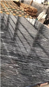 Prague Grey Marble Carrara Arabescato