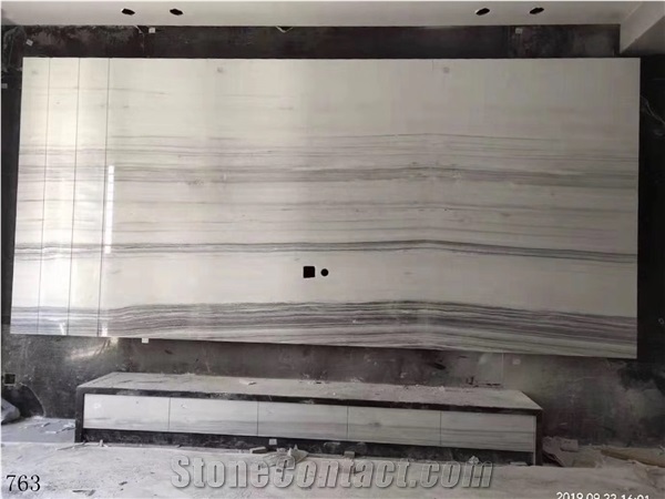 Snowflake Wood Grain Marble Venato