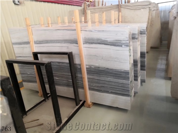 Snowflake Wood Grain Marble Venato