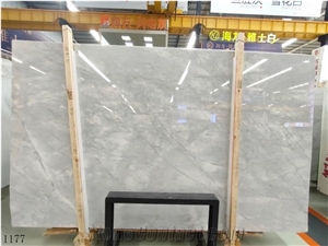 Turkey Armani Silver Marble Large Slabs For Living Room Use