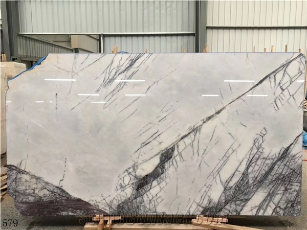 Turkey Milas Lilac Marble Rectangular Slabs For Kitchen Use