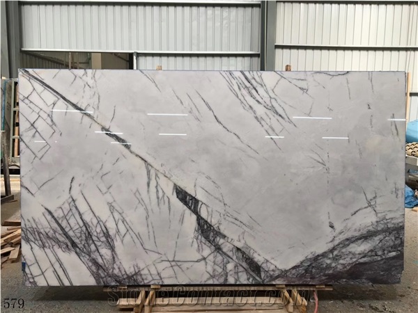 Turkey Milas Lilac Marble Rectangular Slabs For Kitchen Use