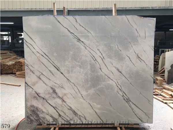 Turkey Milas Lilac Marble Rectangular Slabs For Kitchen Use