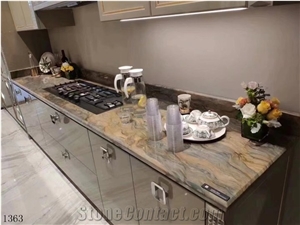 Wow Fusion Quartzite Silk Road Slab