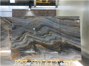 Yinxun Palissandro Bule Marble Myanmar Lafite Big Slab Yinxun Palissandro Bule Marble Myanmar Lafite Big Slab