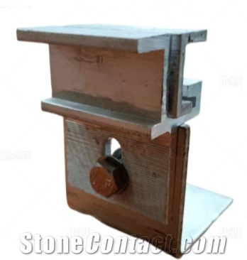 Stone Curtain Wall Dry Hanging System/Steel Construction/Fix