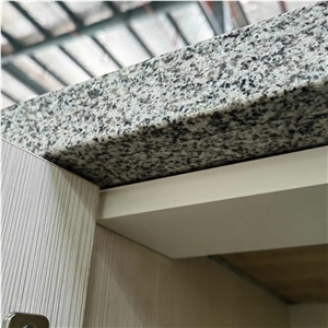 Sesame Grey Polished Granite Kitchen Counters