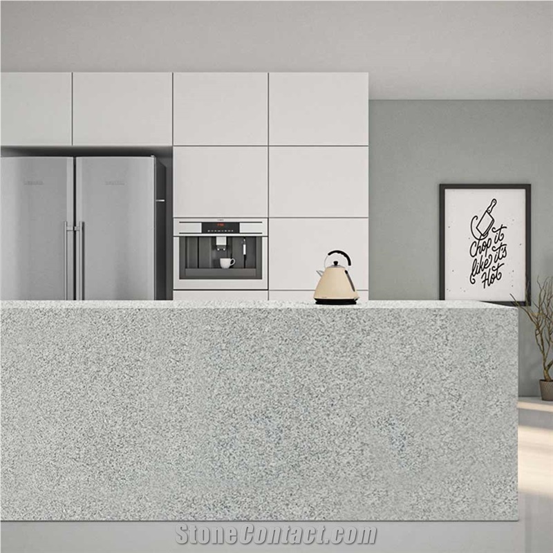 Sesame Grey Polished Granite Kitchen Counters