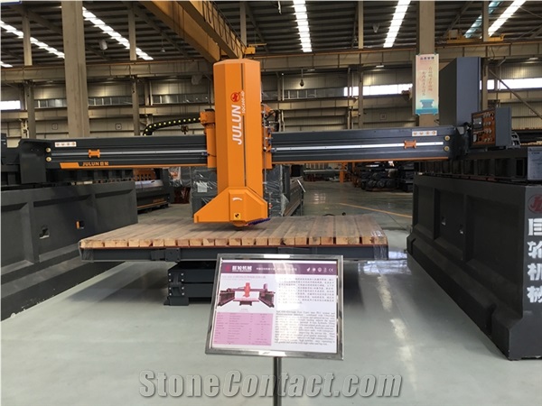 SQC-450/600/700-4D 4 Post Guide Bridge Cutting Machine
