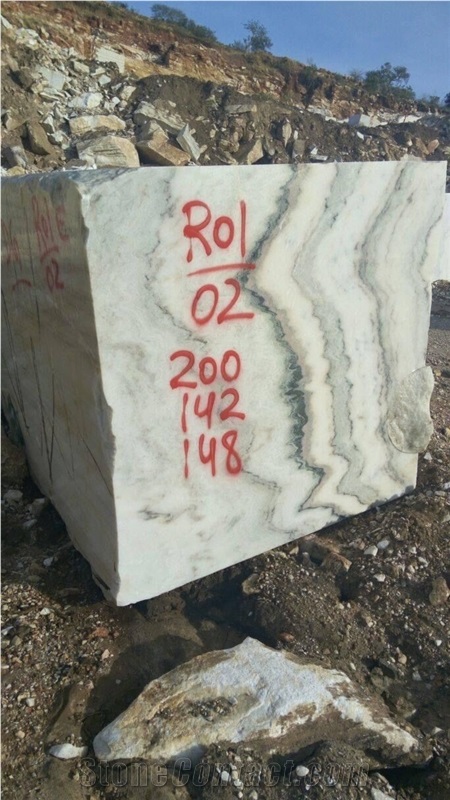 Uganda White Marble Blocks