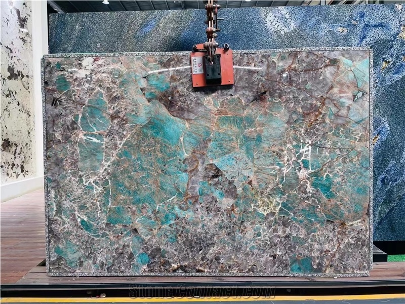 Amazonite Green Granite Slabs