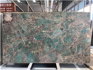 Amazonite Green Granite Slabs