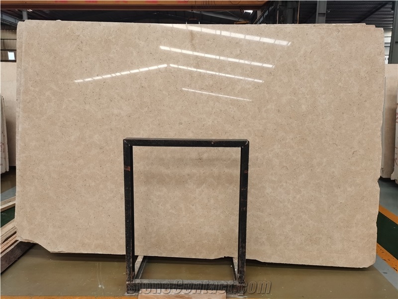Polished Sinai Pearl Limestone Slabs