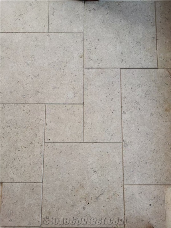 Polished Sinai Pearl Limestone Slabs