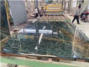 Prada Green Marble Slabs
