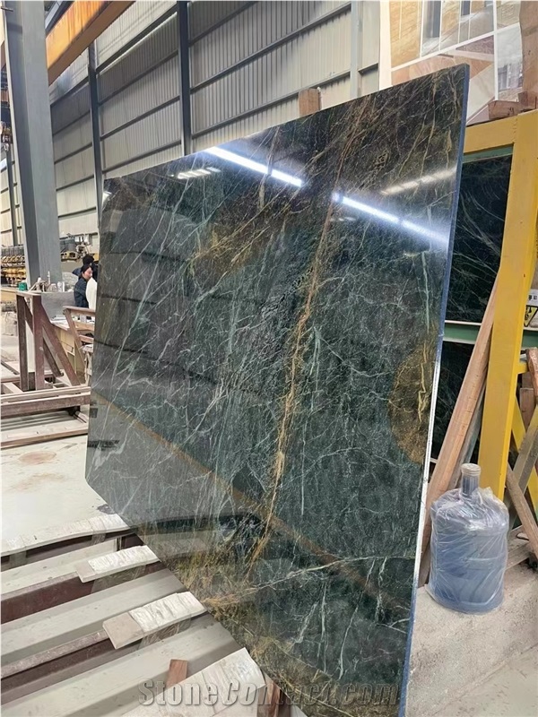 Prada Green Marble Slabs