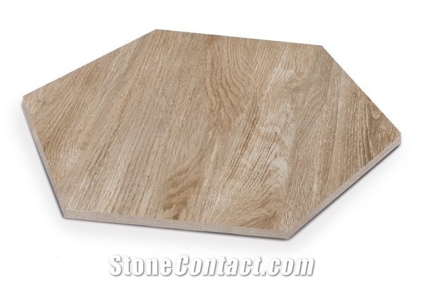Stone Gres Esagono Foresta Garden Stepping Stone