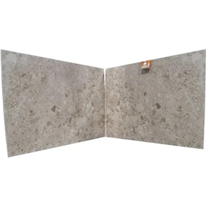 Ceppo Cream Conglomerate Bookmatching Marble Slab