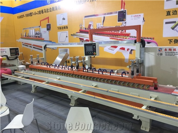 YAMDP-1800 1+12+2+2 Sintered Stone Straight Edge Polishing Machine