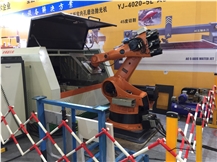 YANMP-1300 CNC Sintered Stone Basin Hole Edge Polishing Machine