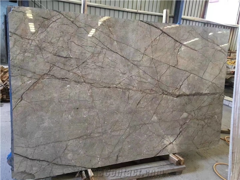 Essential Grey Marble Slab Polished