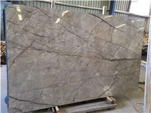 Essential Grey Marble Slab Polished
