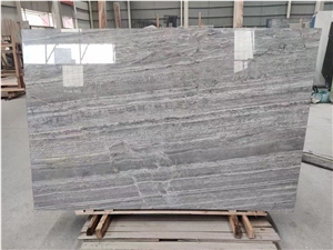Turkey Silver Titanium Marble Slabs