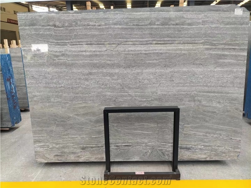 Turkey Sliver Titanium Marble Slabs Polish
