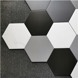 Hexagonal Ceramic Tile For Bathroom Simple Style Kitchen Tile