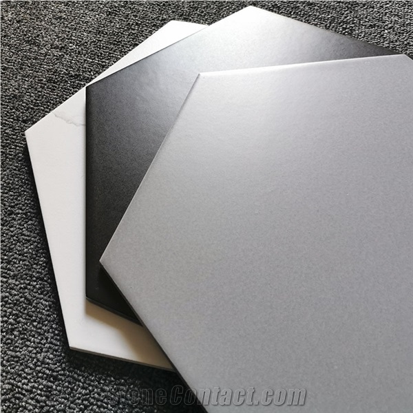 Hexagonal Ceramic Tile For Bathroom Simple Style Kitchen Tile