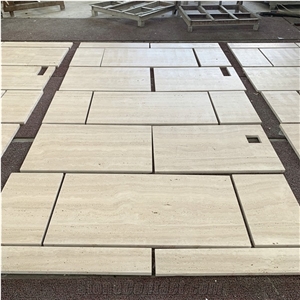 600X300mm Travertine Tiles For Exterior Wall Cladding 600X300mm Travertine Tiles For Exterior Wall Cladding
