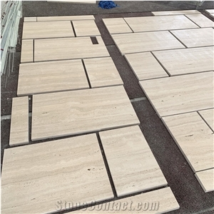 600X300mm Travertine Tiles For Exterior Wall Cladding