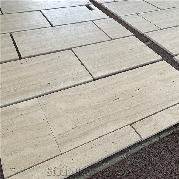 600X300mm Travertine Tiles For Exterior Wall Cladding