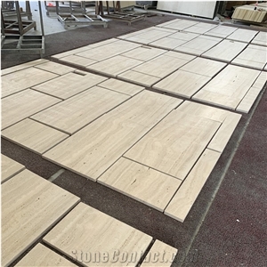 600X300mm Travertine Tiles For Exterior Wall Cladding