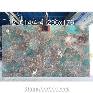 Amazon Green Granite Slabs Polished Exotic Stone
