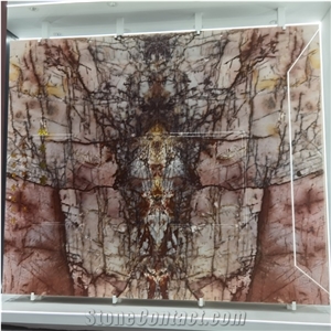 Forever Young Transparent Pink Quartzite Backlight