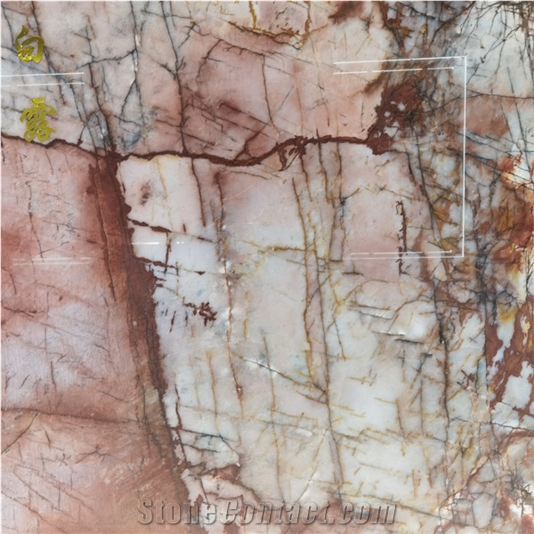Forever Young Transparent Pink Quartzite Backlight