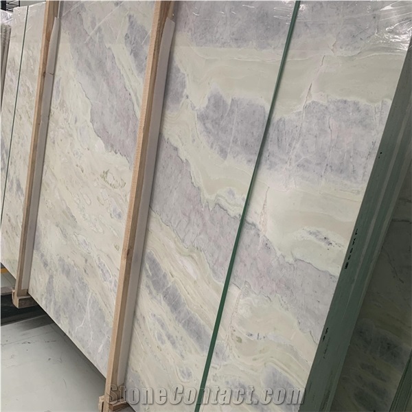 Light Emerald Jade Marble Slabs For Flooring Tiles