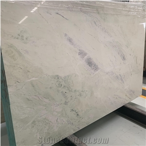 Light Emerald Jade Marble Slabs For Flooring Tiles