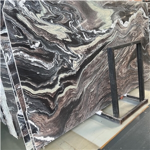 Purple Cipollino Ondulato Marble Slabs For Wall & Floor Tile